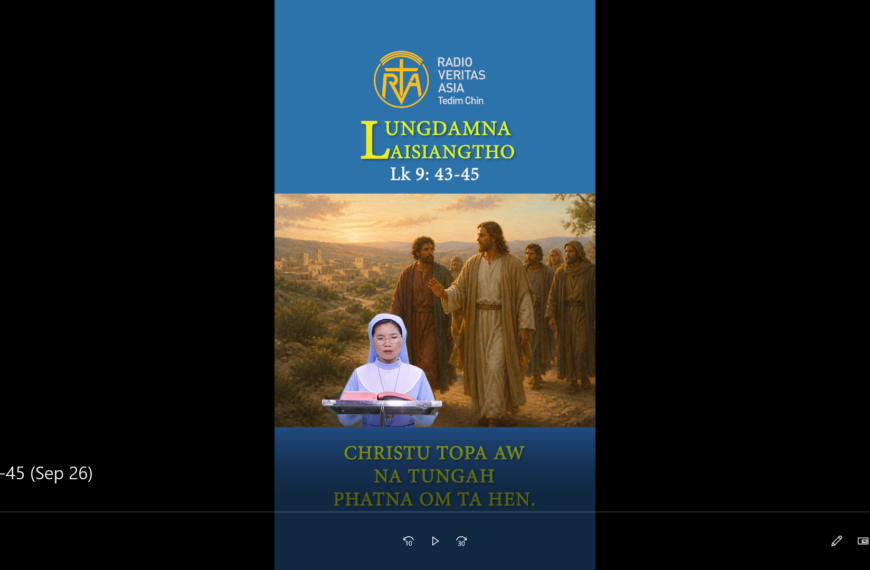 Catholic Nisim Lungdamna Laisiangtho.Hun Nautang Nipi Kaal (25) Na.26.9.2026 (Sat)