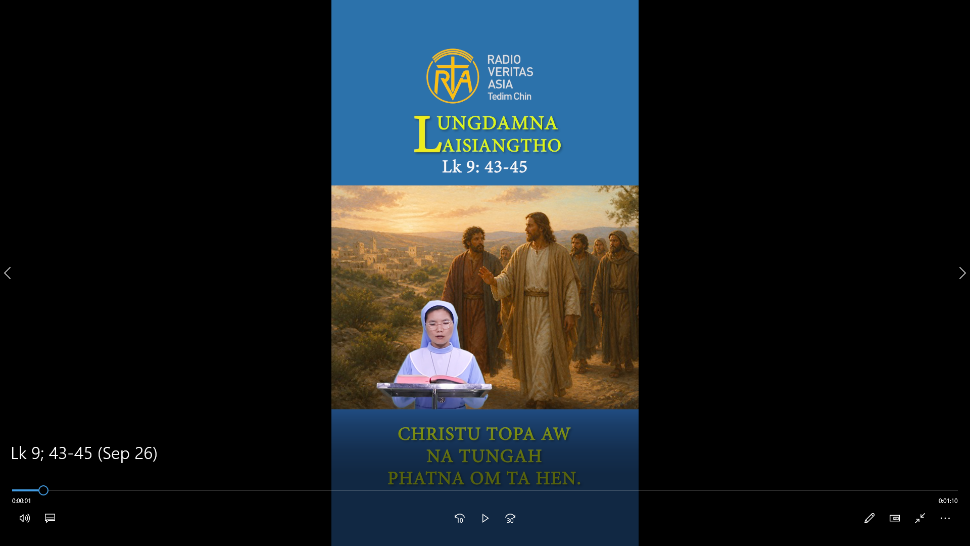 Catholic Nisim Lungdamna Laisiangtho.Hun Nautang Nipi Kaal (25) Na.26.9.2026 (Sat)