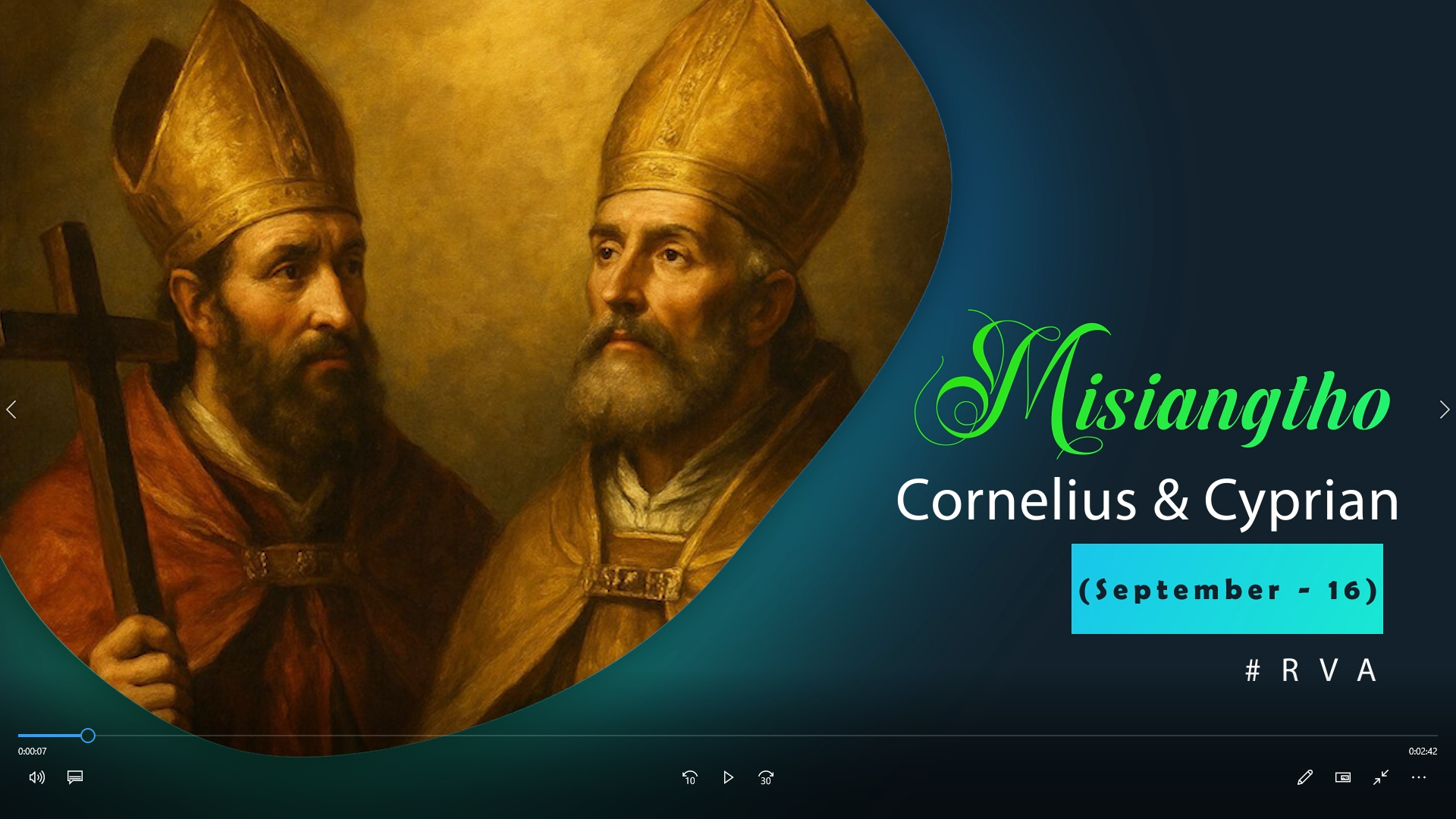Misiangtho Cornelius & Cyprian te Pawini.(September – 16)