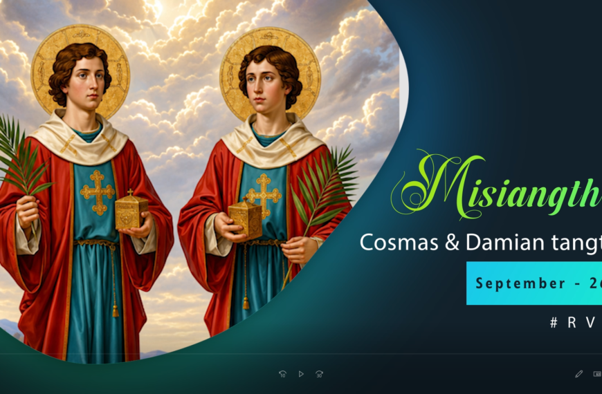 Misiangtho Cosmas & Damian Pawini.(September 26)