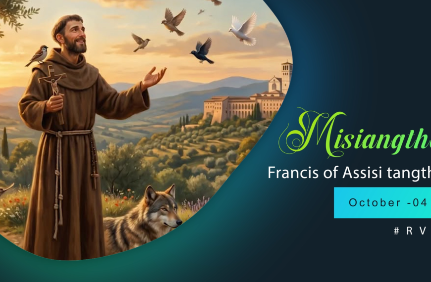 Misiangtho Francis Assisi Pawini.(October 4)