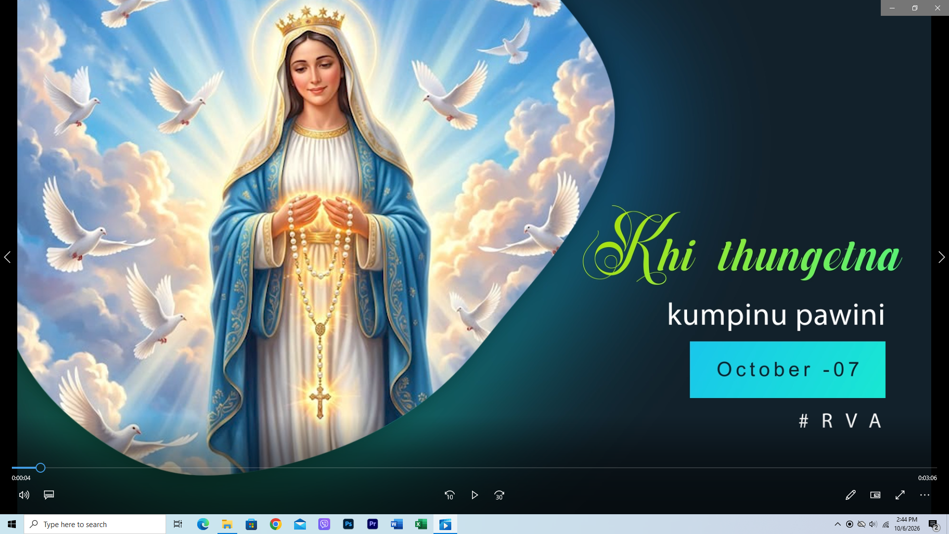 Khi thungetna kumpinu pawini.(October – 7)