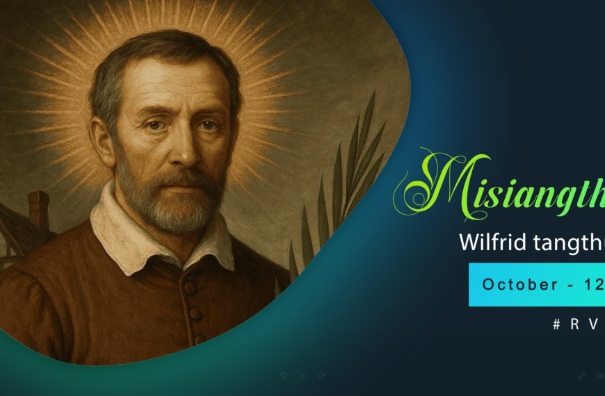 Misiangtho Wilfrid pawini.(October – 12)